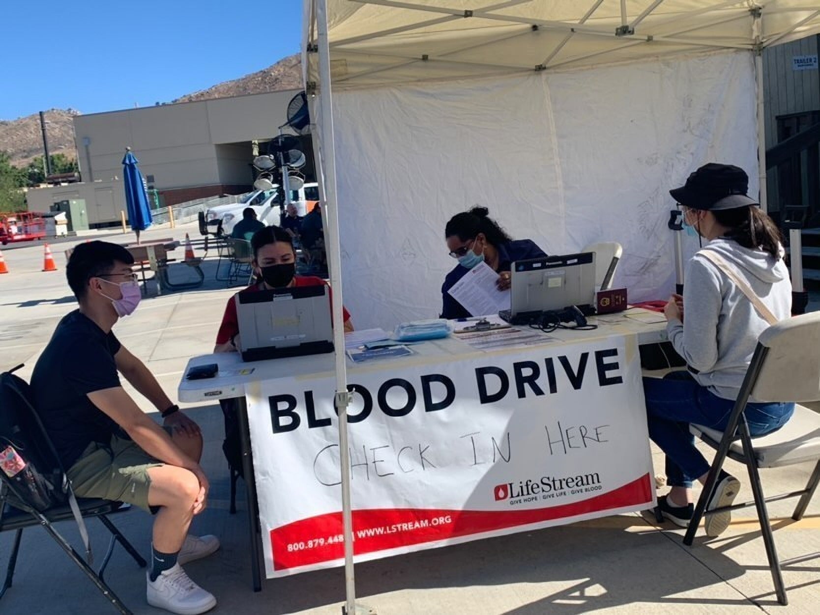 Blood Drive - Check In 1