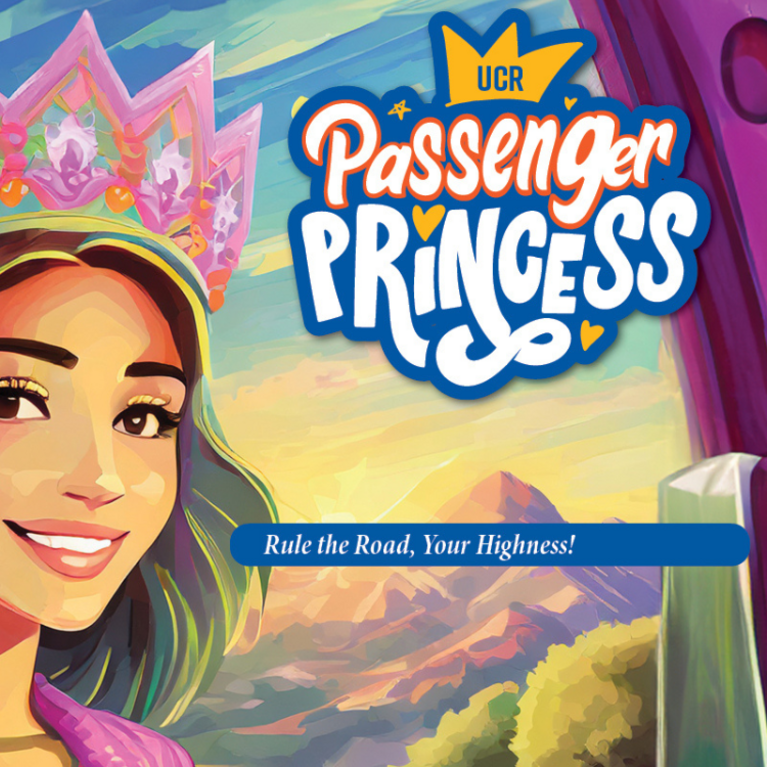 ucr passenger princess rule the road your highness