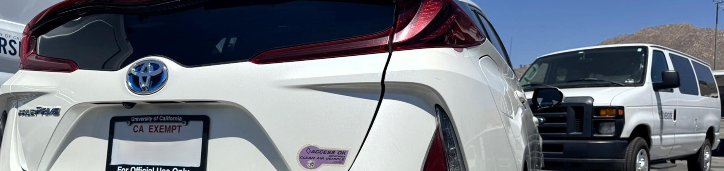 UCR Fleet Vehicle