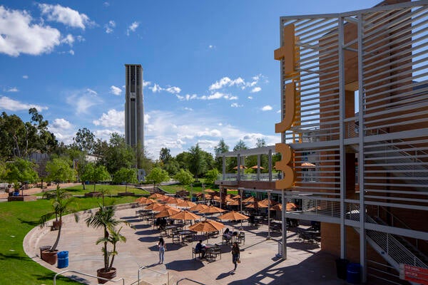UCR HUB & Bell Tower Image