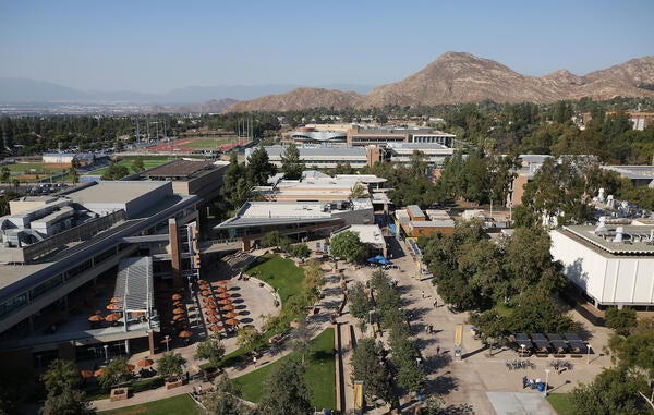 UCR Campus Drone Overview