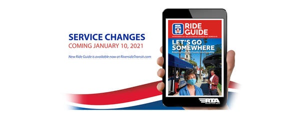 RTA RideGuide Service Changes