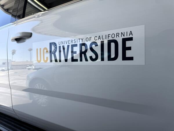 UCR Fleet Vehicle Reflection